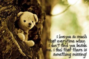 Beside me lonelly bear quotes