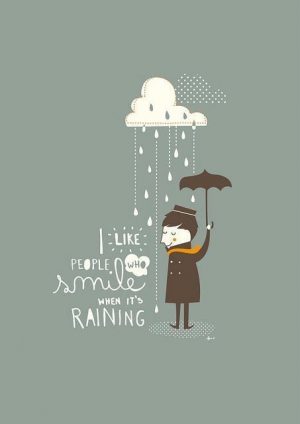 raining smile quotes
