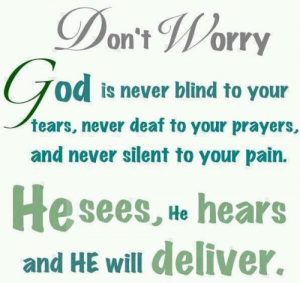 Dont Worry God Quotes