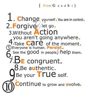 Gandhi Quotes about life