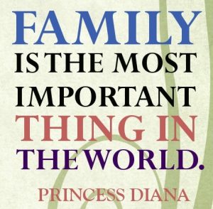 Family quote by Princes Diana