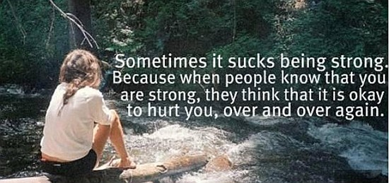 Girl Being Strong Quotes