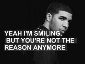 Smiling quote by Drake