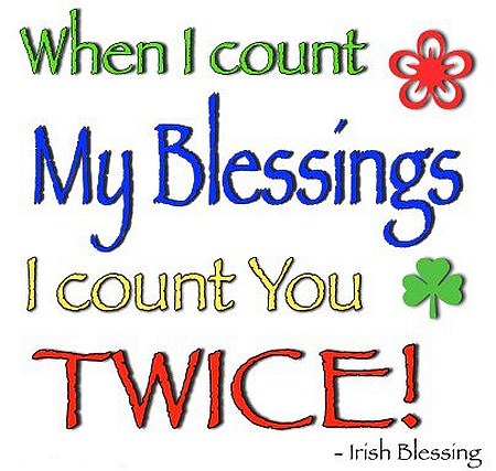 Irish blessing quote