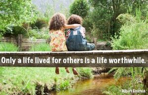 Living for others