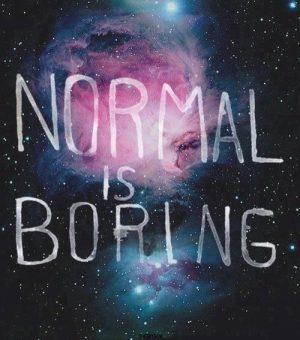 Being normal