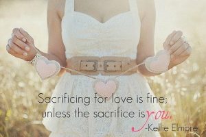 Sacrificing for love