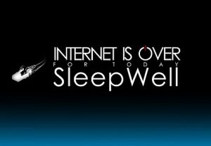 Internet sleep good night