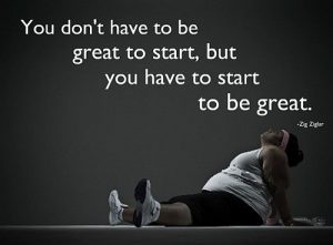 start to be great