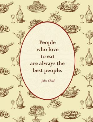 Love to eat quote