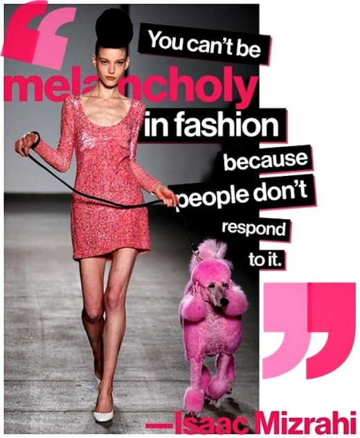 Isac Mizrahi fashion quote