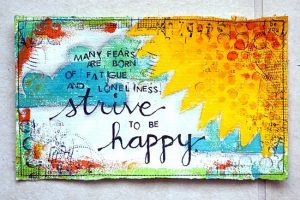 strive to be happy