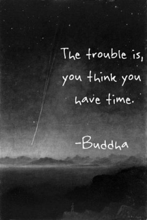 Buddha Quotes Time
