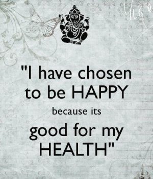happiness for health quote
