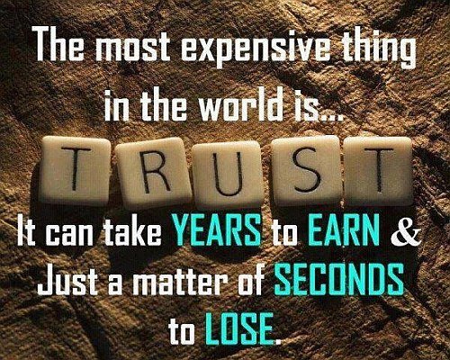 about trust quote