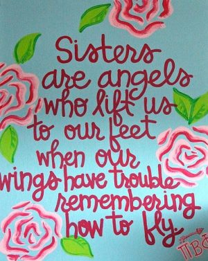 quote on sisters saying