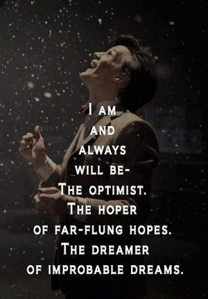 optimist hope quote