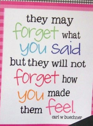 saying to forget