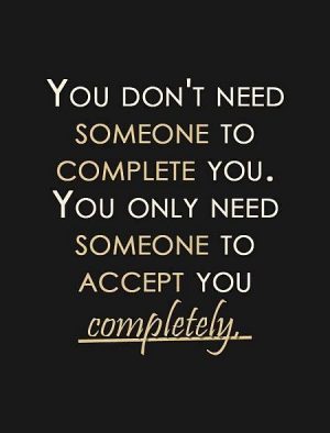 accept you completely quote